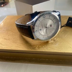 Mens Genuine Leather Watch